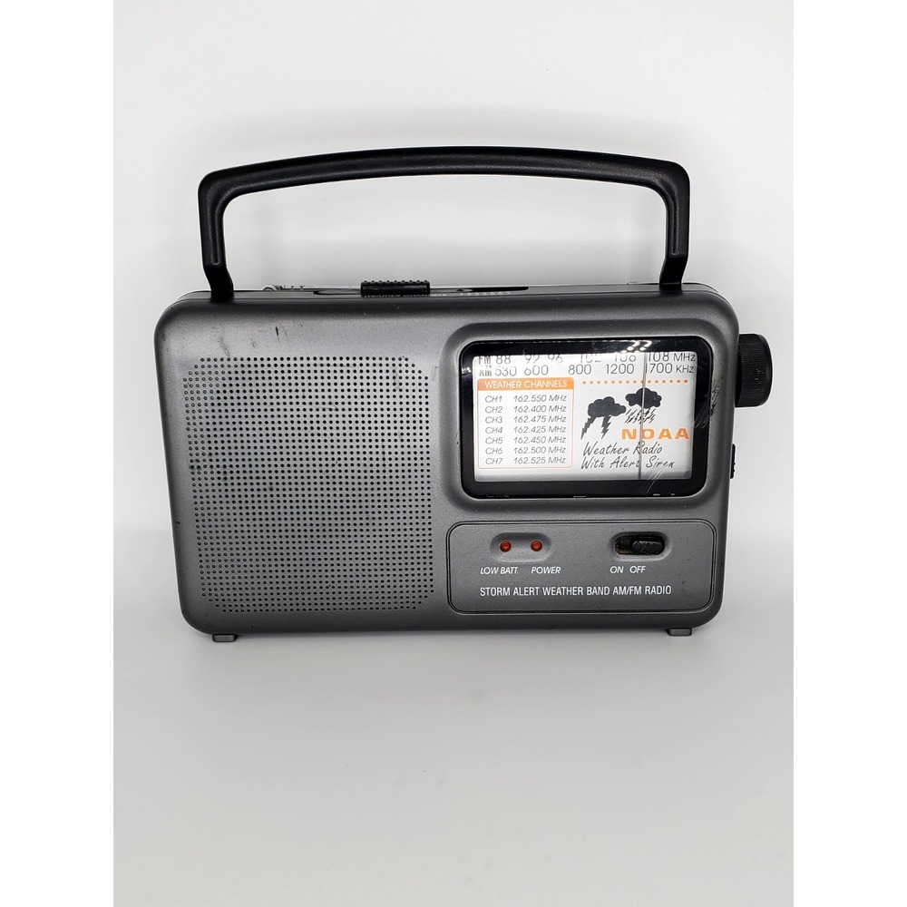 NOAA Storm‎ Alert Weather Band Radio With Sirens AM/FM - WORKING!!!